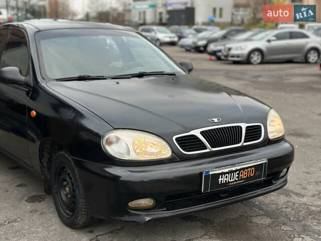 Черный ЗАЗ Ланос, объемом двигателя 1.5 л и пробегом 157 тыс. км за 2300 $, фото 7 на Automoto.ua