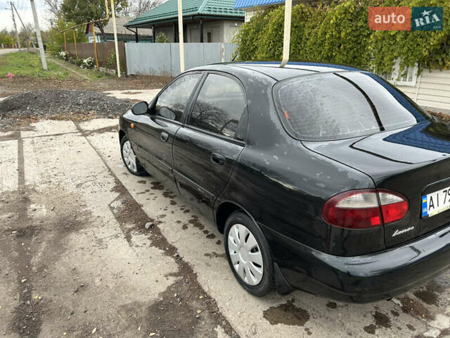 Черный ЗАЗ Ланос, объемом двигателя 1.39 л и пробегом 236 тыс. км за 1800 $, фото 5 на Automoto.ua