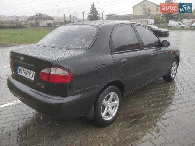 Черный ЗАЗ Ланос, объемом двигателя 1.39 л и пробегом 167 тыс. км за 2500 $, фото 5 на Automoto.ua