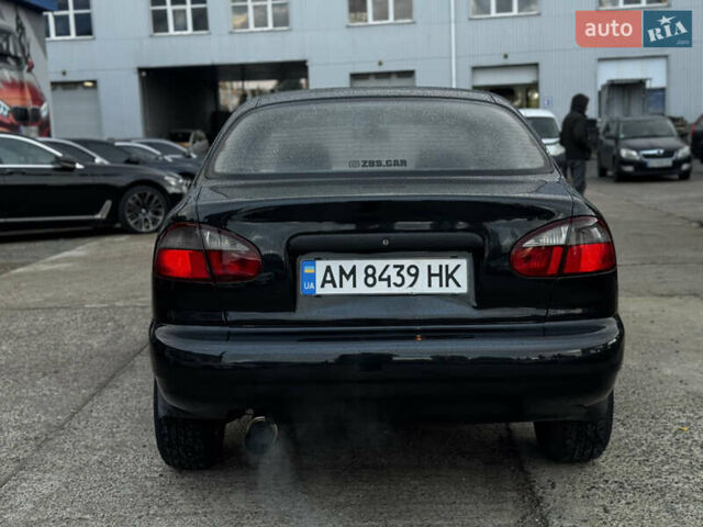 Черный ЗАЗ Ланос, объемом двигателя 1.6 л и пробегом 277 тыс. км за 2999 $, фото 5 на Automoto.ua