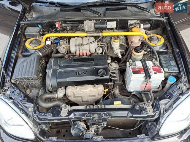 Черный ЗАЗ Ланос, объемом двигателя 1.6 л и пробегом 199 тыс. км за 2800 $, фото 10 на Automoto.ua