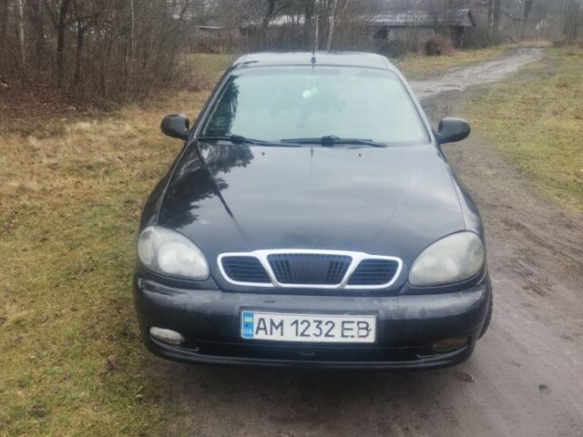 Чорний ЗАЗ Ланос, об'ємом двигуна 1.3 л та пробігом 226 тис. км за 1800 $, фото 8 на Automoto.ua