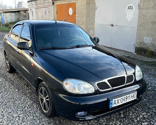 Чорний ЗАЗ Ланос, об'ємом двигуна 1.6 л та пробігом 326 тис. км за 2700 $, фото 2 на Automoto.ua