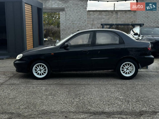 Черный ЗАЗ Ланос, объемом двигателя 1.6 л и пробегом 277 тыс. км за 2999 $, фото 7 на Automoto.ua