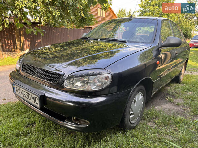 Черный ЗАЗ Ланос, объемом двигателя 1.39 л и пробегом 80 тыс. км за 2500 $, фото 1 на Automoto.ua
