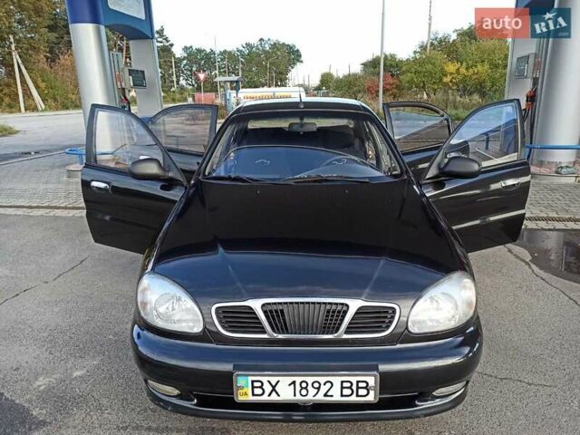 Черный ЗАЗ Ланос, объемом двигателя 1.6 л и пробегом 199 тыс. км за 2800 $, фото 4 на Automoto.ua