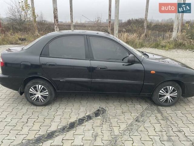 Черный ЗАЗ Ланос, объемом двигателя 1.6 л и пробегом 170 тыс. км за 2400 $, фото 5 на Automoto.ua