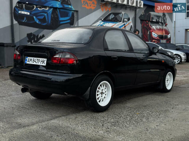 Черный ЗАЗ Ланос, объемом двигателя 1.6 л и пробегом 277 тыс. км за 2999 $, фото 3 на Automoto.ua