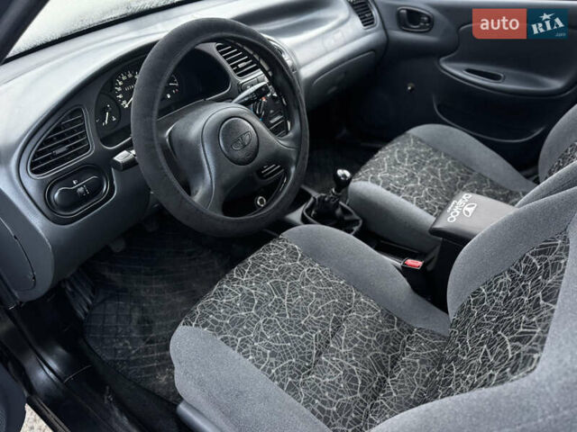 Черный ЗАЗ Ланос, объемом двигателя 1.6 л и пробегом 277 тыс. км за 2999 $, фото 14 на Automoto.ua