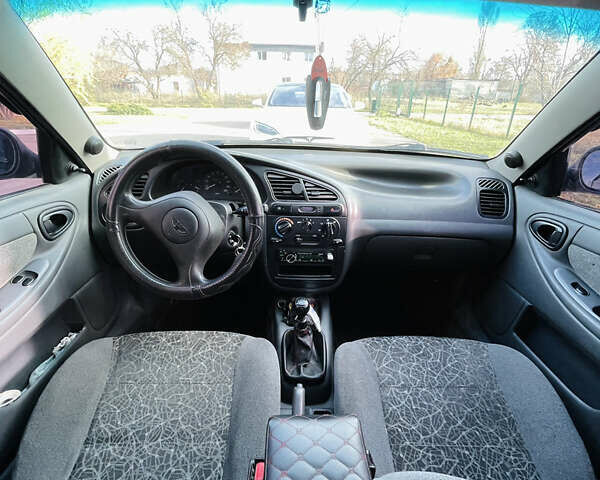 Чорний ЗАЗ Ланос, об'ємом двигуна 1.6 л та пробігом 326 тис. км за 2700 $, фото 7 на Automoto.ua