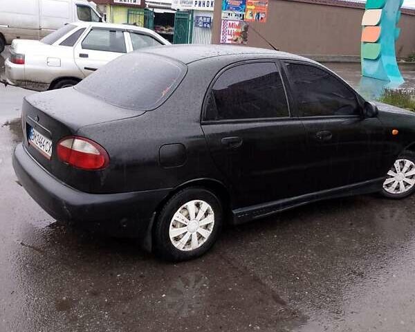 Черный ЗАЗ Ланос, объемом двигателя 1.5 л и пробегом 250 тыс. км за 1400 $, фото 1 на Automoto.ua