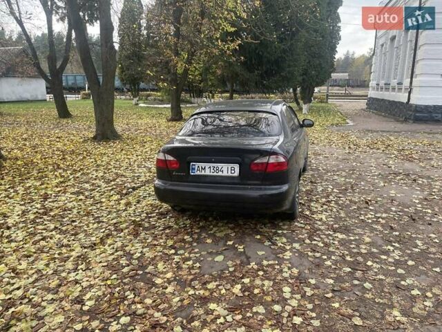 ЗАЗ Ланос 2009 в Житомире на Automoto.ua Черный ЗАЗ Ланос, объемом двигателя 1.6 л и пробегом 77 тыс. км за 2500 $, фото 3 на Automoto.ua