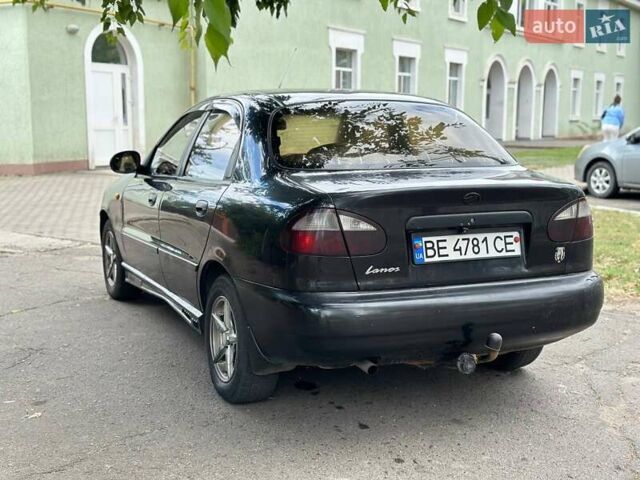 Черный ЗАЗ Ланос, объемом двигателя 1.39 л и пробегом 187 тыс. км за 2500 $, фото 4 на Automoto.ua