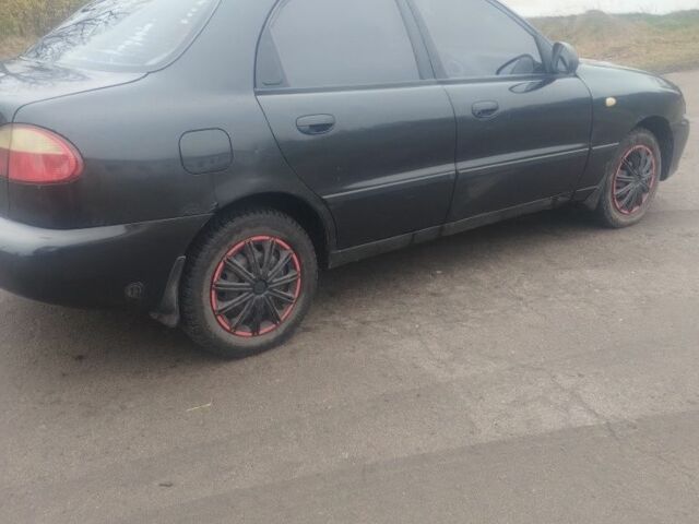 Чорний ЗАЗ Ланос, об'ємом двигуна 1.3 л та пробігом 226 тис. км за 1800 $, фото 2 на Automoto.ua