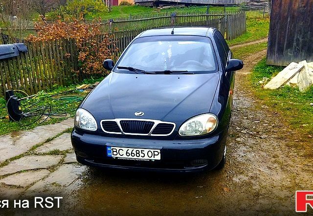 Черный ЗАЗ Ланос, объемом двигателя 1.6 л и пробегом 137 тыс. км за 2200 $, фото 1 на Automoto.ua