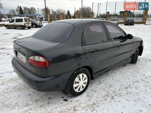 Черный ЗАЗ Ланос, объемом двигателя 1.5 л и пробегом 250 тыс. км за 1400 $, фото 3 на Automoto.ua