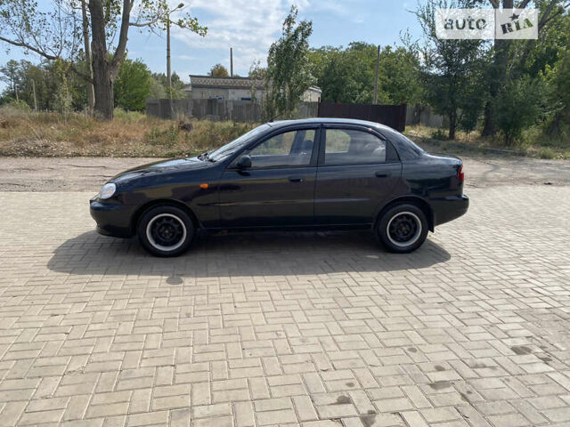 Черный ЗАЗ Ланос, объемом двигателя 1.5 л и пробегом 161 тыс. км за 2700 $, фото 1 на Automoto.ua
