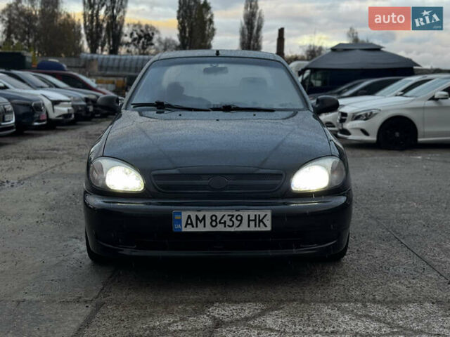 Черный ЗАЗ Ланос, объемом двигателя 1.6 л и пробегом 277 тыс. км за 2999 $, фото 4 на Automoto.ua