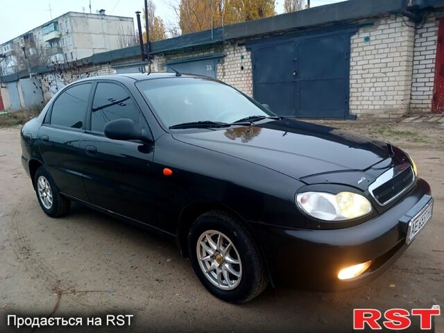 Черный ЗАЗ Ланос, объемом двигателя 1.5 л и пробегом 240 тыс. км за 3000 $, фото 1 на Automoto.ua