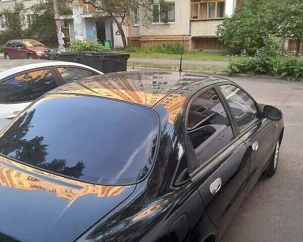 Черный ЗАЗ Ланос, объемом двигателя 1.3 л и пробегом 69 тыс. км за 3500 $, фото 2 на Automoto.ua