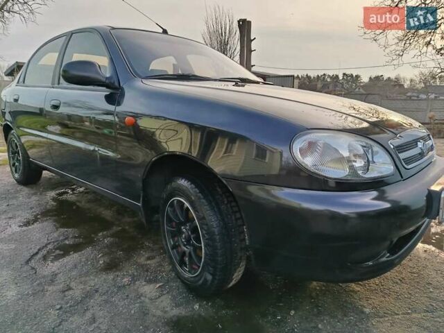 Черный ЗАЗ Ланос, объемом двигателя 1.5 л и пробегом 73 тыс. км за 3350 $, фото 1 на Automoto.ua