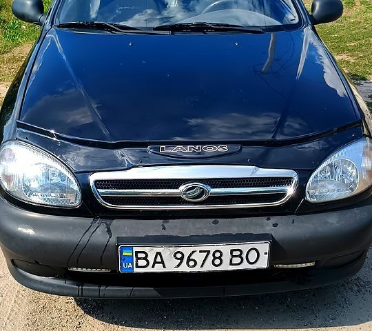 Черный ЗАЗ Ланос, объемом двигателя 1.5 л и пробегом 250 тыс. км за 2800 $, фото 1 на Automoto.ua