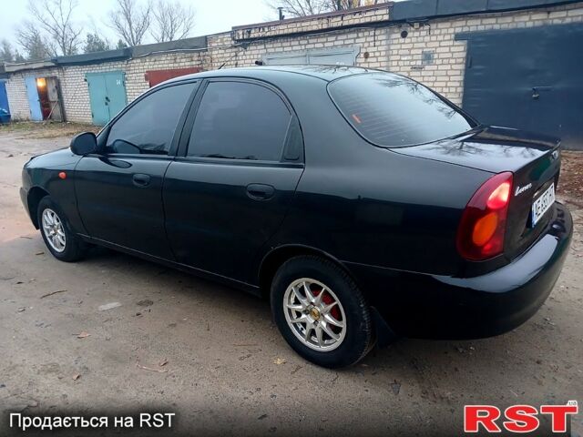 Черный ЗАЗ Ланос, объемом двигателя 1.5 л и пробегом 240 тыс. км за 3000 $, фото 3 на Automoto.ua