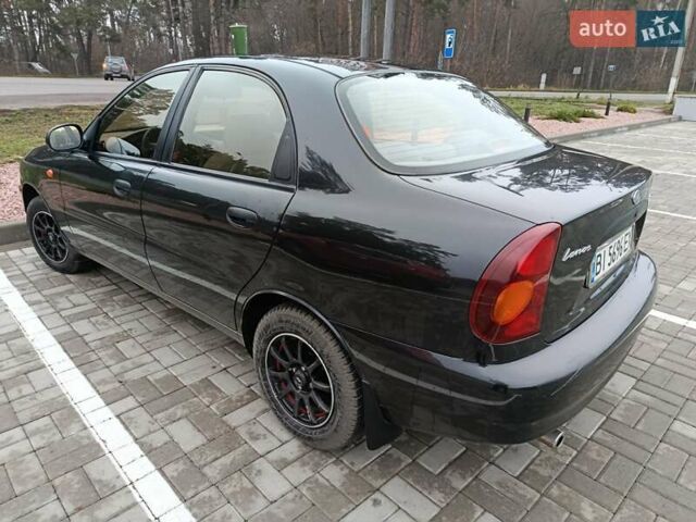 Черный ЗАЗ Ланос, объемом двигателя 1.5 л и пробегом 83 тыс. км за 3000 $, фото 4 на Automoto.ua