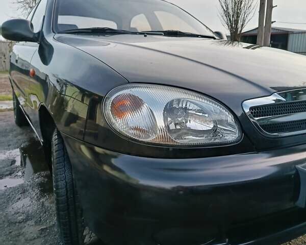 Черный ЗАЗ Ланос, объемом двигателя 1.5 л и пробегом 73 тыс. км за 3350 $, фото 3 на Automoto.ua