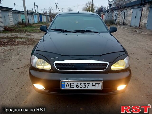 Черный ЗАЗ Ланос, объемом двигателя 1.5 л и пробегом 240 тыс. км за 3000 $, фото 4 на Automoto.ua