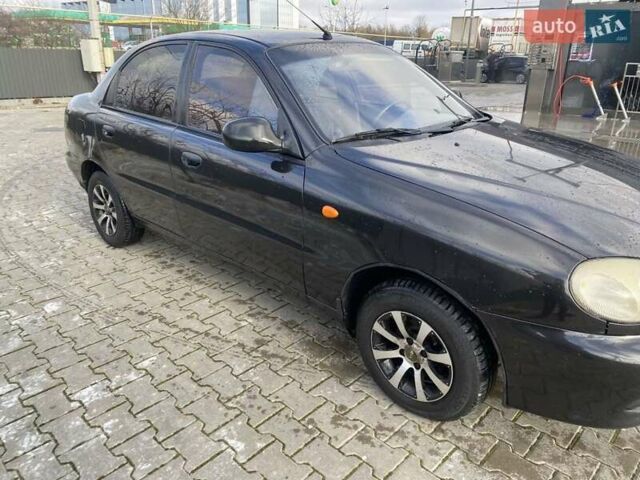 Черный ЗАЗ Ланос, объемом двигателя 1.35 л и пробегом 170 тыс. км за 2100 $, фото 4 на Automoto.ua