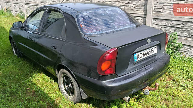 Черный ЗАЗ Ланос, объемом двигателя 1.5 л и пробегом 200 тыс. км за 2000 $, фото 3 на Automoto.ua