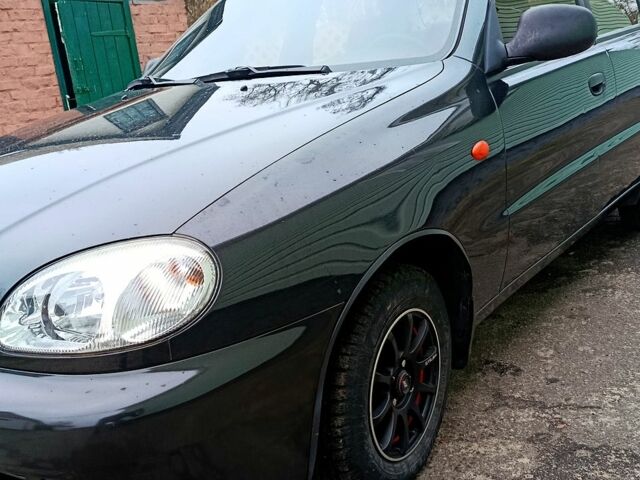 Черный ЗАЗ Ланос, объемом двигателя 1.5 л и пробегом 73 тыс. км за 2950 $, фото 1 на Automoto.ua