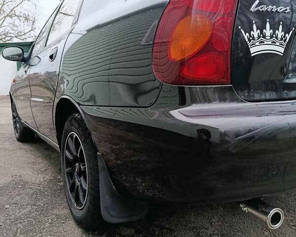 Черный ЗАЗ Ланос, объемом двигателя 1.5 л и пробегом 73 тыс. км за 3350 $, фото 3 на Automoto.ua