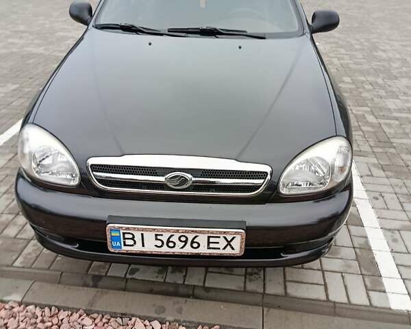 Черный ЗАЗ Ланос, объемом двигателя 1.5 л и пробегом 83 тыс. км за 3000 $, фото 6 на Automoto.ua