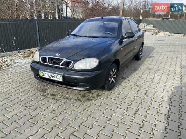 Черный ЗАЗ Ланос, объемом двигателя 1.35 л и пробегом 170 тыс. км за 2100 $, фото 1 на Automoto.ua