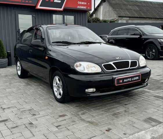 Черный ЗАЗ Ланос, объемом двигателя 1.6 л и пробегом 85 тыс. км за 3700 $, фото 1 на Automoto.ua