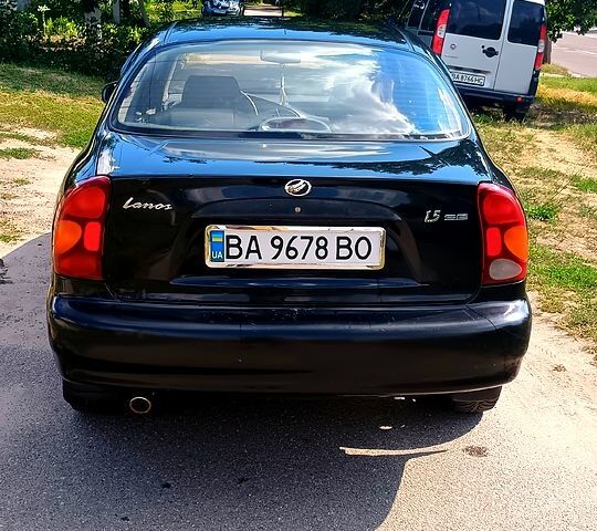 Черный ЗАЗ Ланос, объемом двигателя 1.5 л и пробегом 250 тыс. км за 2800 $, фото 2 на Automoto.ua