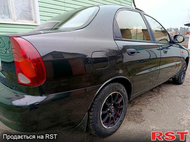 Черный ЗАЗ Ланос, объемом двигателя 1.5 л и пробегом 73 тыс. км за 2950 $, фото 6 на Automoto.ua