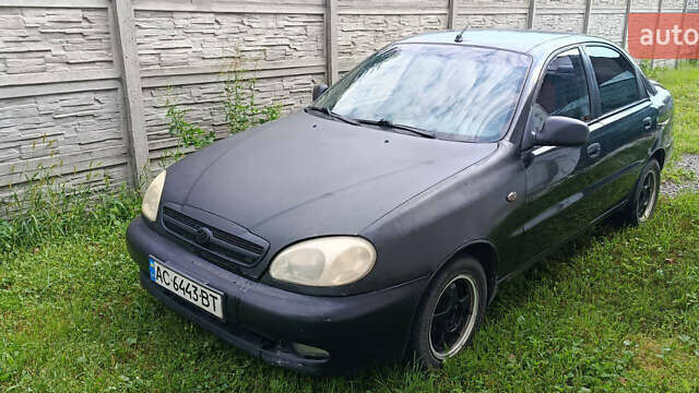 Черный ЗАЗ Ланос, объемом двигателя 1.5 л и пробегом 200 тыс. км за 2000 $, фото 2 на Automoto.ua