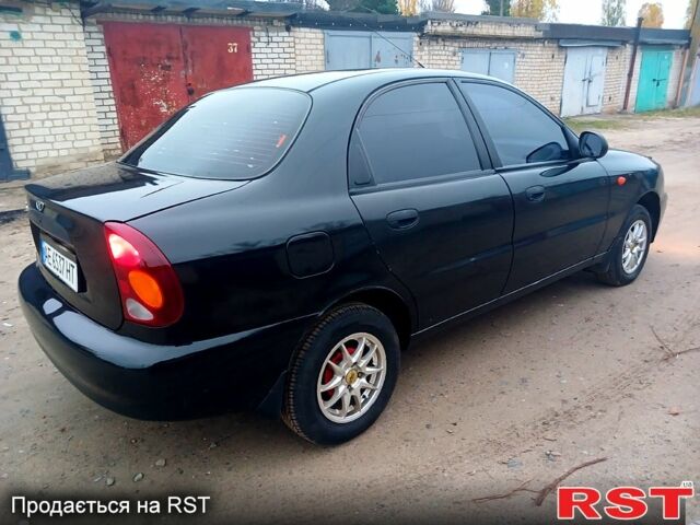 Черный ЗАЗ Ланос, объемом двигателя 1.5 л и пробегом 240 тыс. км за 3000 $, фото 2 на Automoto.ua