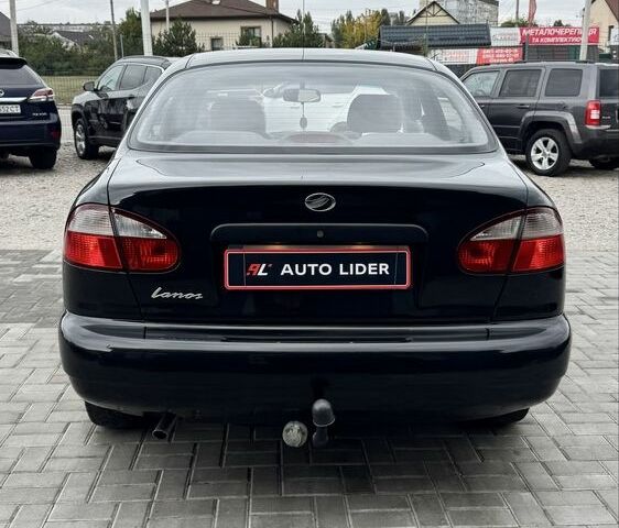 Черный ЗАЗ Ланос, объемом двигателя 1.6 л и пробегом 85 тыс. км за 3700 $, фото 4 на Automoto.ua