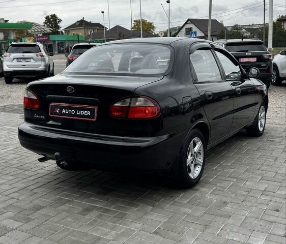 Черный ЗАЗ Ланос, объемом двигателя 1.6 л и пробегом 85 тыс. км за 3700 $, фото 3 на Automoto.ua