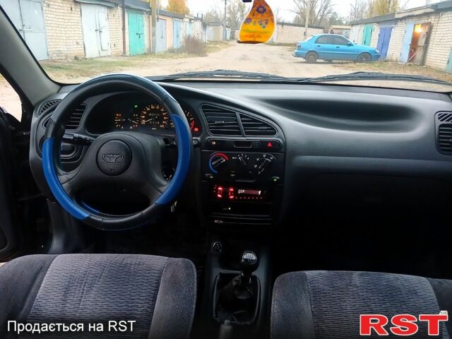 Черный ЗАЗ Ланос, объемом двигателя 1.5 л и пробегом 240 тыс. км за 3000 $, фото 9 на Automoto.ua