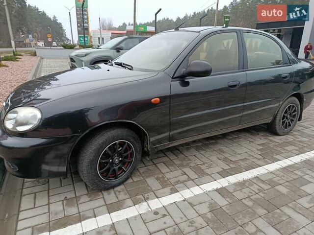 Черный ЗАЗ Ланос, объемом двигателя 1.5 л и пробегом 83 тыс. км за 3000 $, фото 3 на Automoto.ua