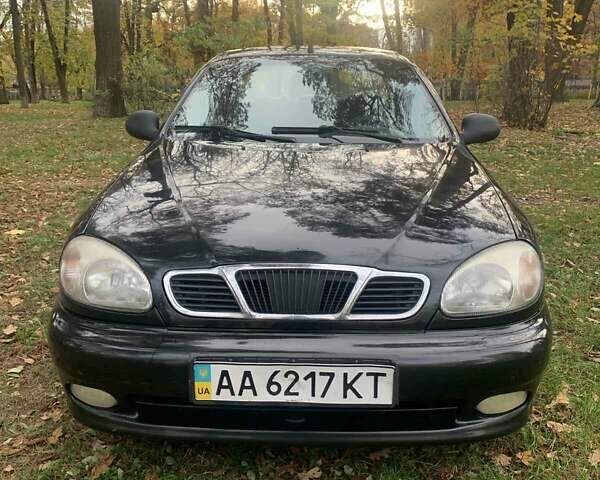 Чорний ЗАЗ Ланос, об'ємом двигуна 1.5 л та пробігом 256 тис. км за 2300 $, фото 1 на Automoto.ua