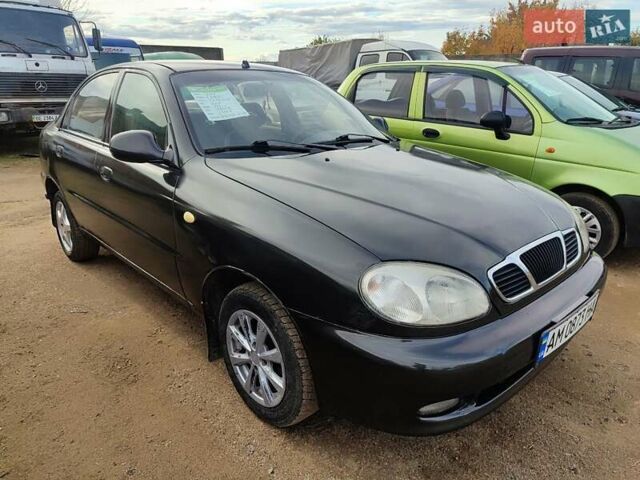 ЗАЗ Ланос 2011 в Первомайск на Automoto.ua Черный ЗАЗ Ланос, объемом двигателя 1.5 л и пробегом 189 тыс. км за 1800 $, фото 3 на Automoto.ua