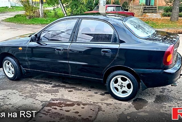 Черный ЗАЗ Ланос, объемом двигателя 1.5 л и пробегом 68 тыс. км за 3300 $, фото 2 на Automoto.ua