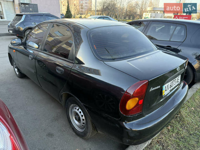 Черный ЗАЗ Ланос, объемом двигателя 1.5 л и пробегом 196 тыс. км за 2000 $, фото 2 на Automoto.ua