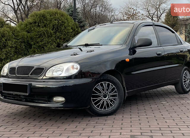 Черный ЗАЗ Ланос, объемом двигателя 1.5 л и пробегом 197 тыс. км за 2999 $, фото 3 на Automoto.ua